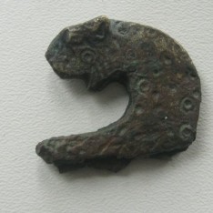 Mesheft van een Romeins scheermes 4de eeuws